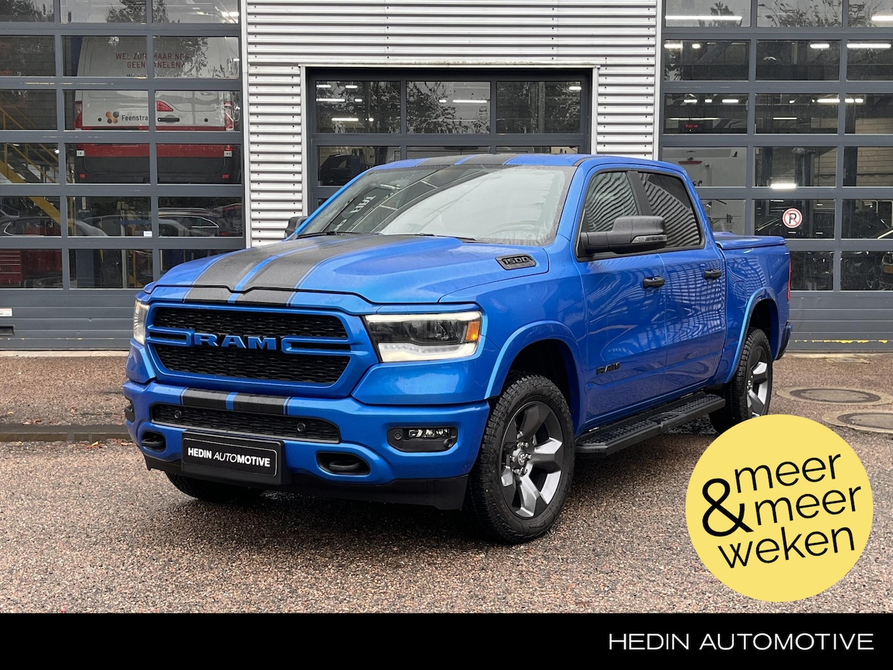 Dodge Ram 1500 - 5.7 V8 4x4 Crew Cab Big Horn Serve | Hard Cover | Striping | Incl. LPG-installatie | Direc - AutoWereld.nl