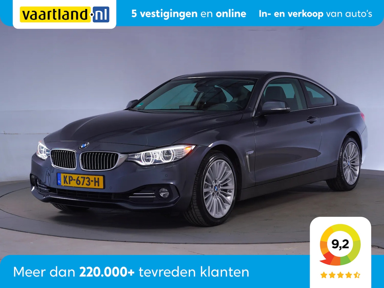 BMW 4-serie Coupé - 440i xDrive High Executive Luxury Aut. [ Head-up Harman/Kardon Memory Leder Navi prof. ] - AutoWereld.nl