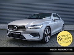 Volvo S60 - 2.0 Recharge T6 AWD Plus Bright | Lederen bekleding | Harman Kardon audio | 19" Lichtmetal