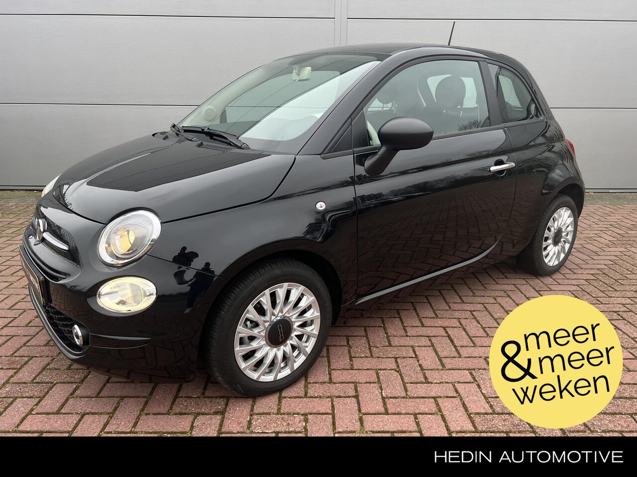 Fiat 500 - 1.0 Hybrid | Airconditioning | Cruise control | Stuurbediening | Bluetooth | DAB | Lichtme - AutoWereld.nl