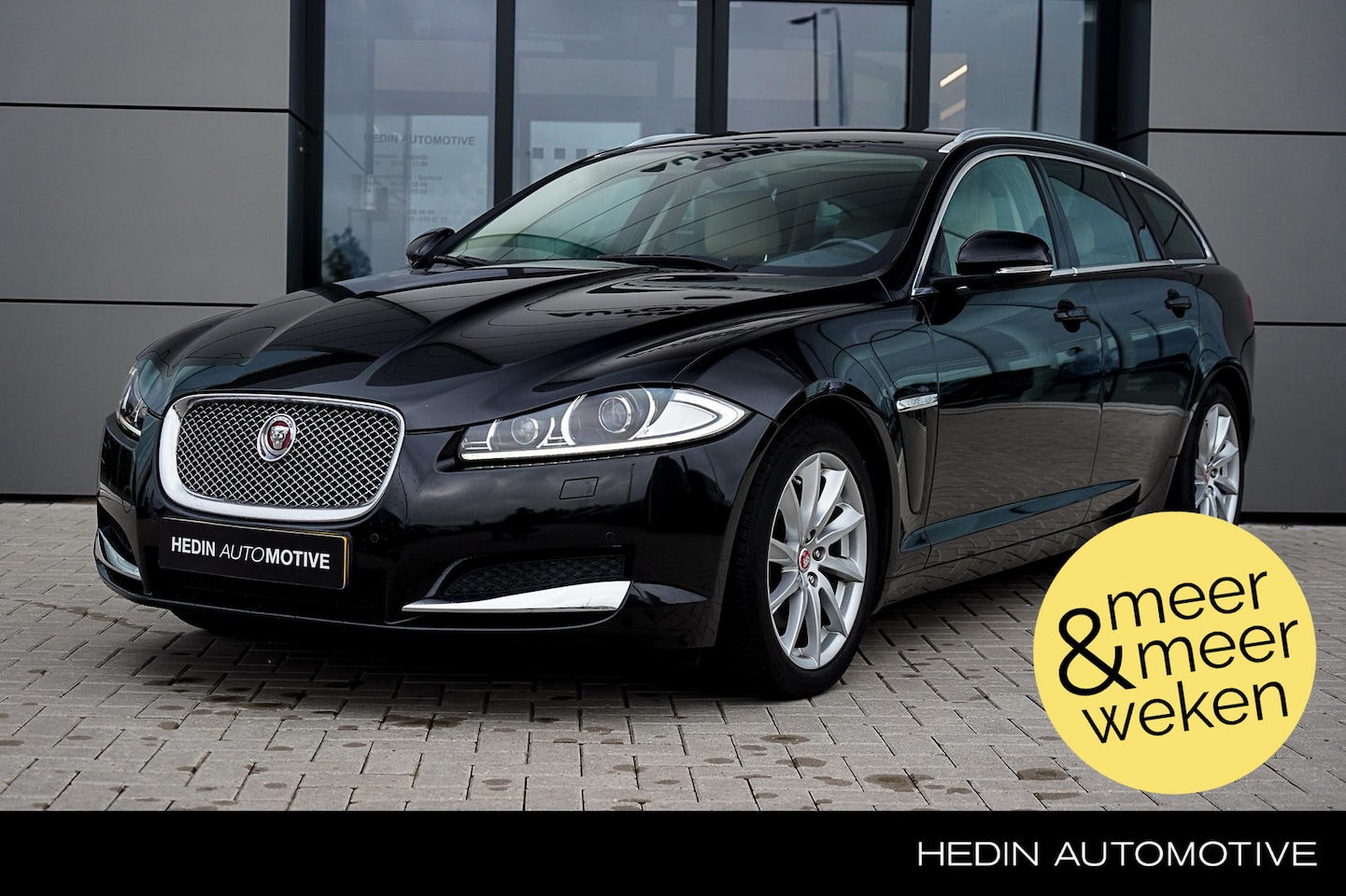 Jaguar XF Sportbrake - 2.2D | Beige Leder | Keyless entry | Stoelverwarming | - AutoWereld.nl