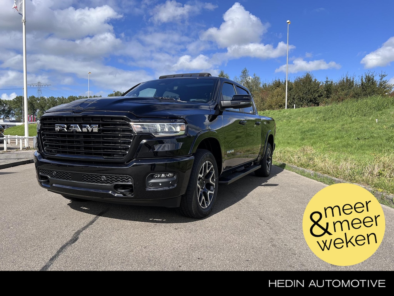 Dodge Ram 1500 - LARAMIE SPORT CREW CAB 4X4 | Model 2025 | Trekhaak | Navigatie | Camera | Apple Carplay/An - AutoWereld.nl