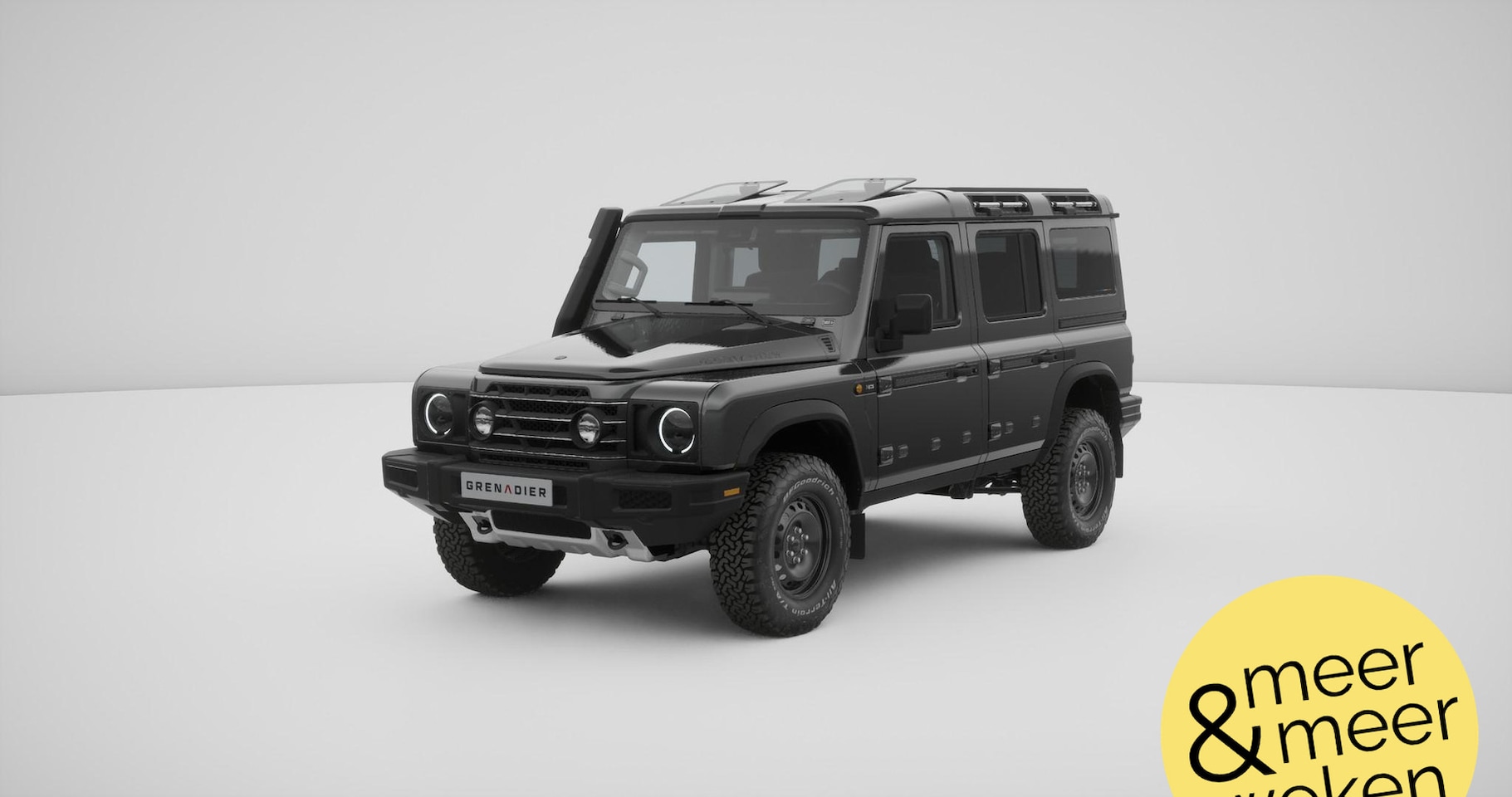 INEOS Grenadier - 3.0 Turbo-Diesel 6-cilinder 4x4 Trailmaster | Differentieel lock voor + achter | Safari ru - AutoWereld.nl