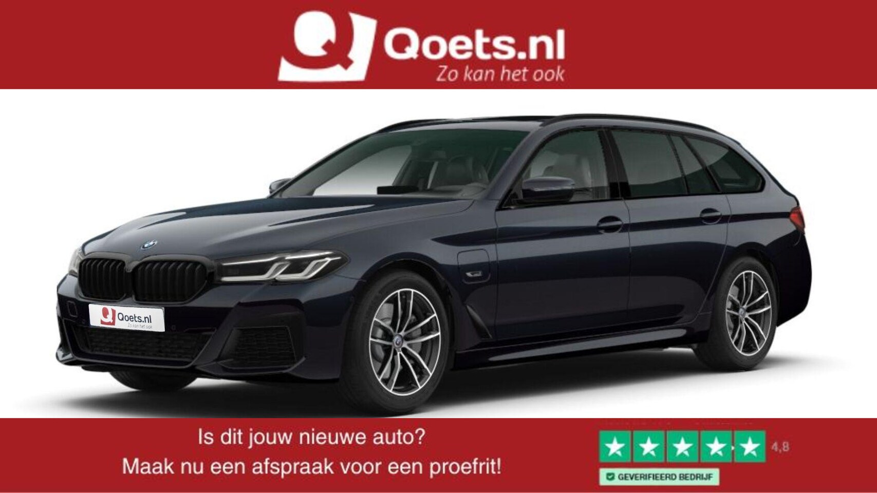 BMW 5-serie Touring - 530e xDrive Executive M Sportpakket - Panoramadak - Parking Assistant - HiFi System - Elek - AutoWereld.nl