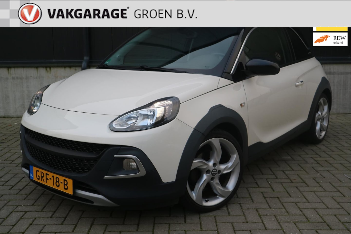 Opel ADAM - 1.0 Turbo Rocks / Cruise / Stoel + stuurverw. / 18" l.m. velgen - AutoWereld.nl