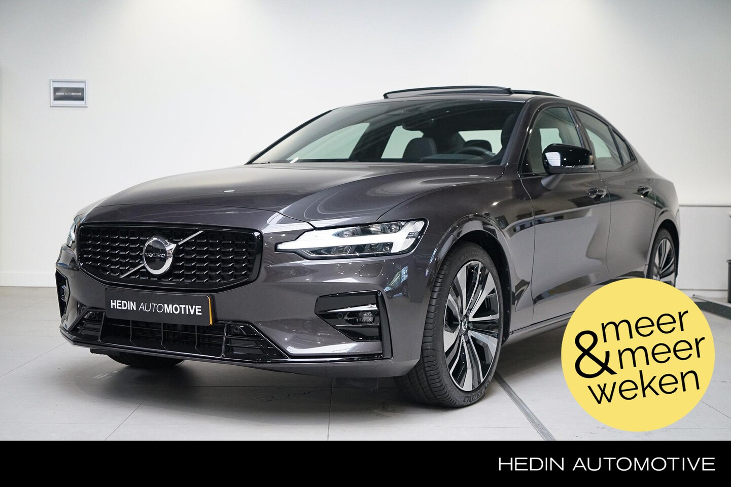 Volvo S60 - B3 Ultimate Dark Automaat 174pk | Mild Hybride| Panoramadak |Adaptive Cruise | Pilot Assis - AutoWereld.nl