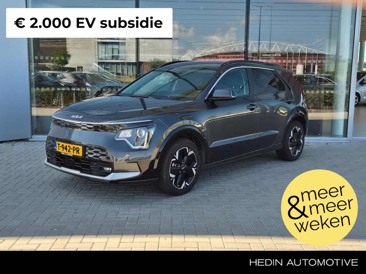 Kia Niro EV - Edition 64.8 kWh | Navi | Camera | Ad. Cruise | Carplay | Stoel/Stuurverw. | PDC V+A | 17 - AutoWereld.nl