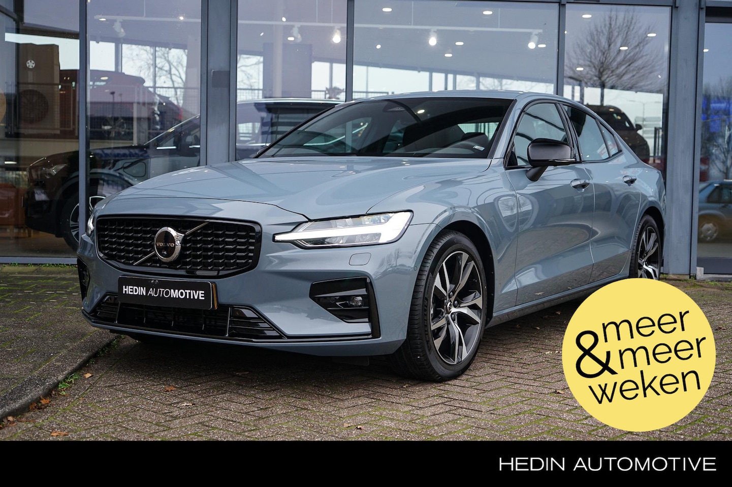 Volvo S60 - B4 Plus Dark | Google | Lederen bekleding | Elektrisch verstelbare voorstoelen | Adaptive - AutoWereld.nl