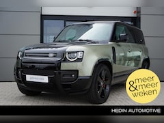 Land Rover Defender 110 - 2.0 P400e X | 2 jaar garantie | Cold Climate | Extended Black Pack | Meridian Surround Aud