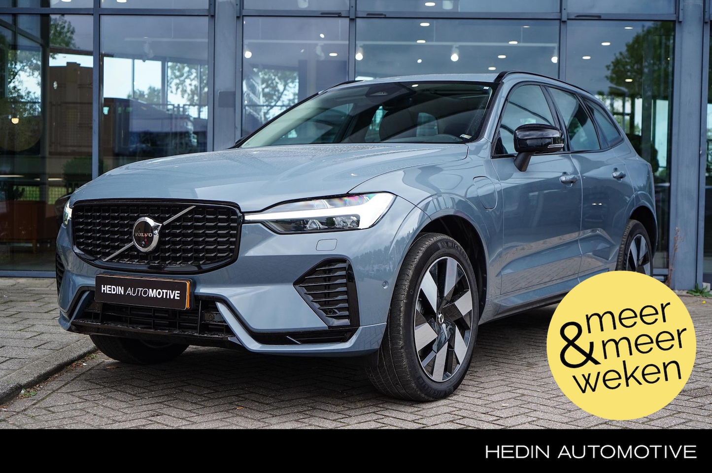 Volvo XC60 - 2.0 Recharge T6 AWD Ultimate Dark | Long Range Accu | Panorama dak | Trekhaak | Elek. Vers - AutoWereld.nl