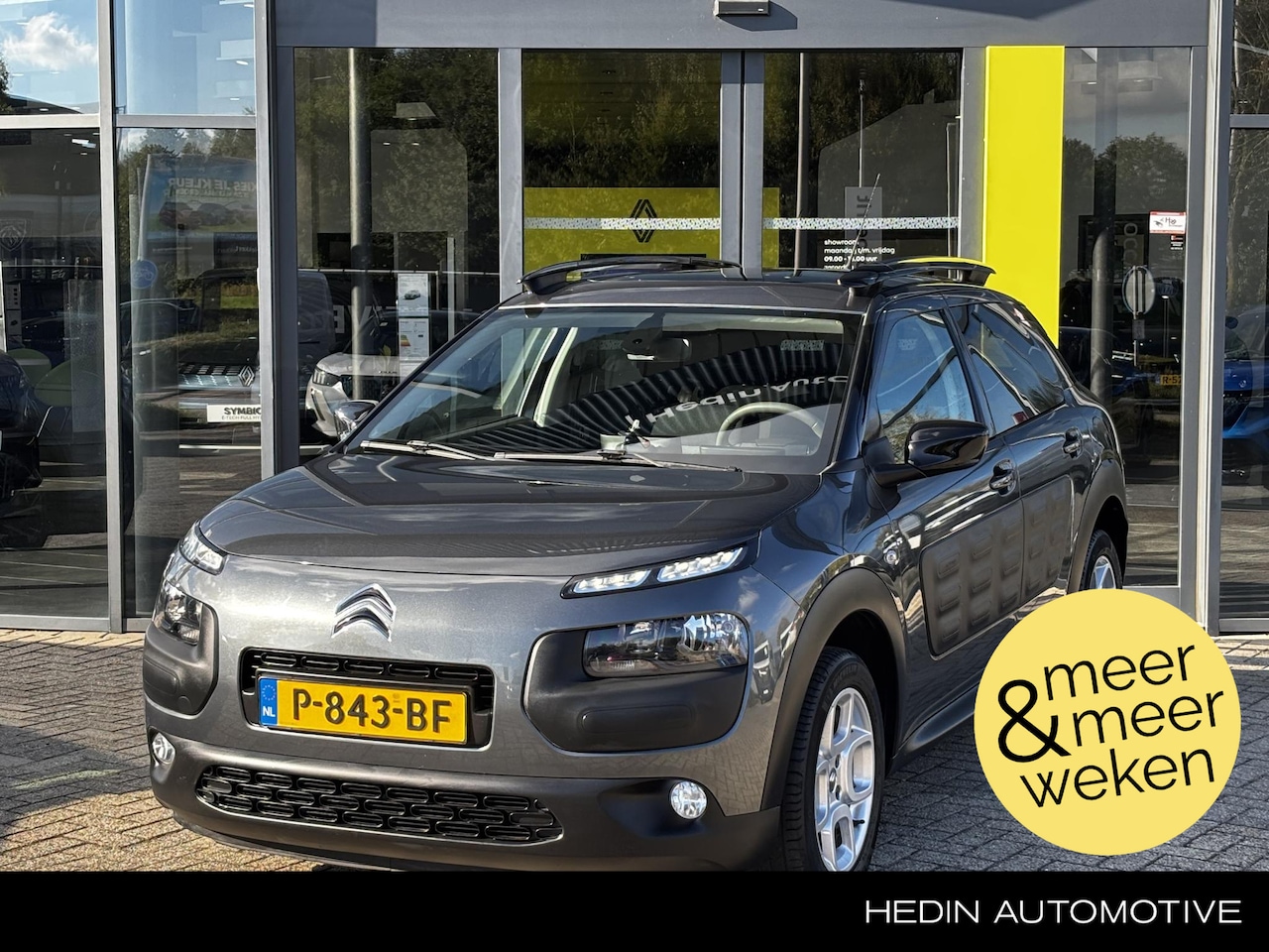 Citroën C4 Cactus - 1.2 VTi Shine SUNROOF | CLIMATE CONTROL | CRUISE CONTROL | NAVIGATIE | ACHTERUITRIJCAMERA - AutoWereld.nl