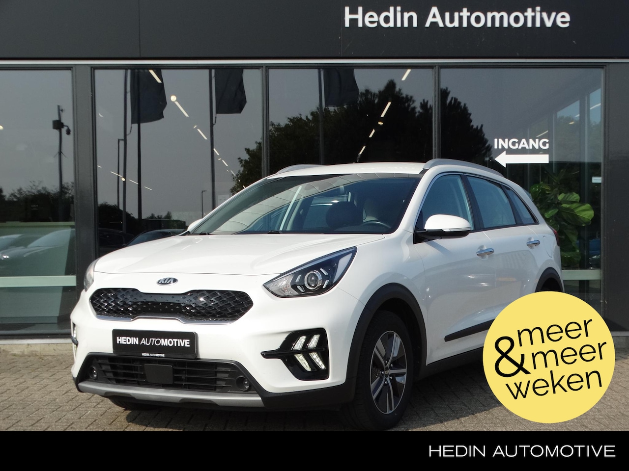 Kia Niro - 1.6 GDi Hybrid DynamicLine Aut. | Navigatie | Camera | Climate control | Ad. Cruise | Carp - AutoWereld.nl