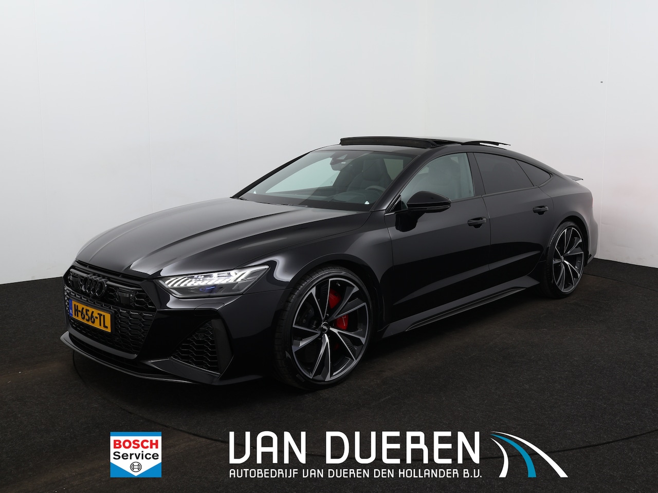 Audi A7 Sportback - RS7 4.0 TFSI RS 7 quattro Keramik, Akrapovic, Dynamic Plus, Assistent pack, 22", Carbon - AutoWereld.nl