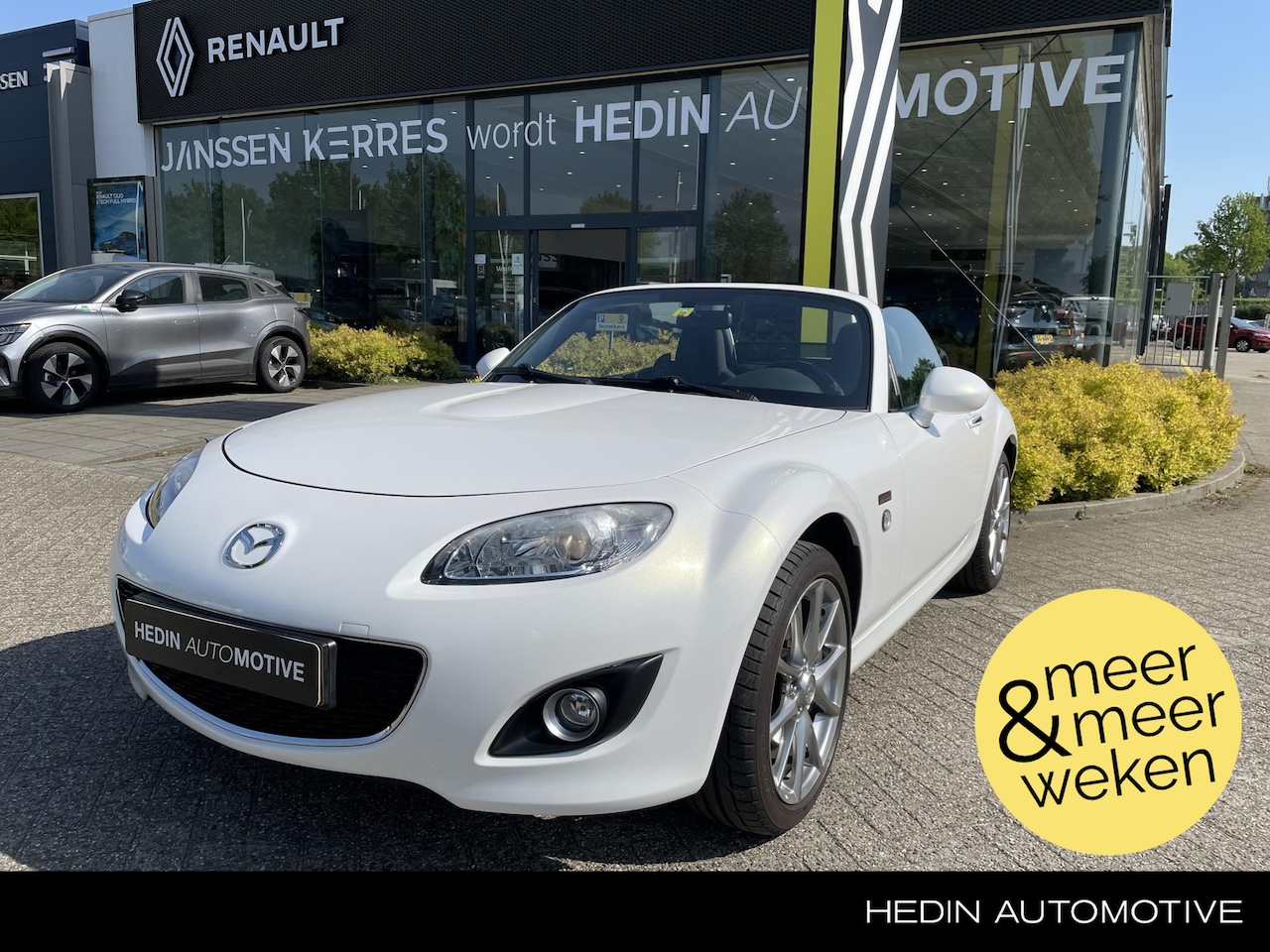 Mazda MX-5 - 1.8 20th Anniversary "Airco, Lichtmetaal, Pearl White Metallic" - AutoWereld.nl