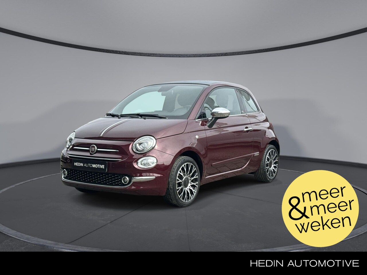 Fiat 500 C - 1.0 Hybrid Star | Navigatie | Climate control | Cruise control | Sportstoelen | Carplay | - AutoWereld.nl