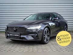 Volvo S90 - 2.0 B5 Plus Dark |20" 5-Dubbel Spaaks Black | Moritz leder | Extra getint glas achter | El