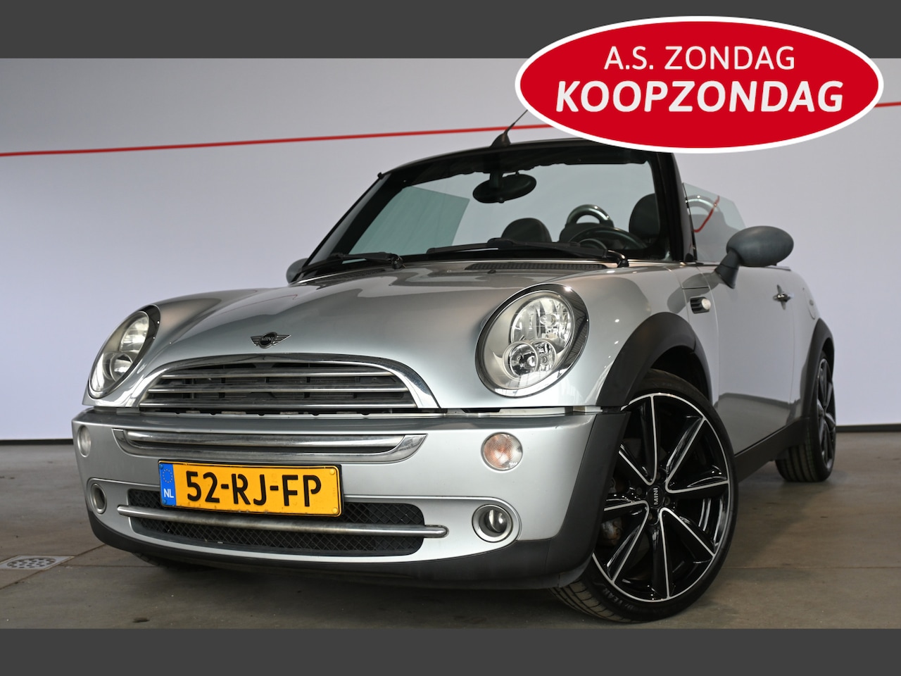 MINI Cabrio - Mini 1.6 One Pepper Airco Lichtmetaal PDC 1e Eigenaar All in Prijs Inruil Mogelijk! - AutoWereld.nl