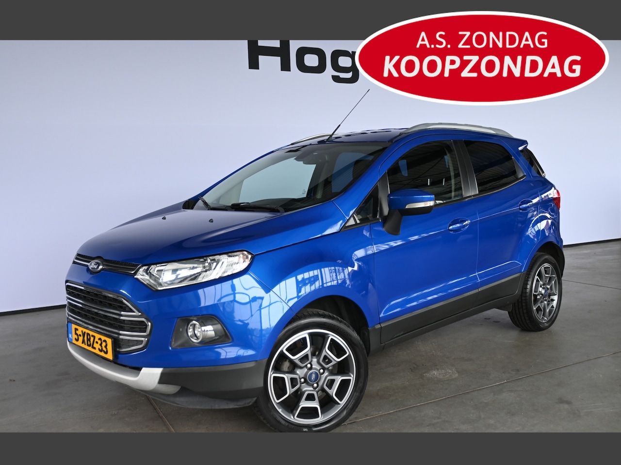 Ford EcoSport - 1.0 EcoBoost Titanium Ecc Cruise Control 100% Onderhouden! Inruil Mogelijk! - AutoWereld.nl