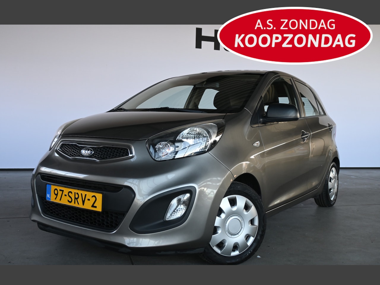 Kia Picanto - 1.2 CVVT Comfort Pack Automaat Airco 5-deurs Inruil mogelijk - AutoWereld.nl