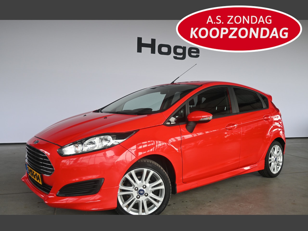 Ford Fiesta - 1.0 EcoBoost Hot Hatch Airco Navigatie 100% Dealer Onderhouden! Inruil Mogelijk! - AutoWereld.nl