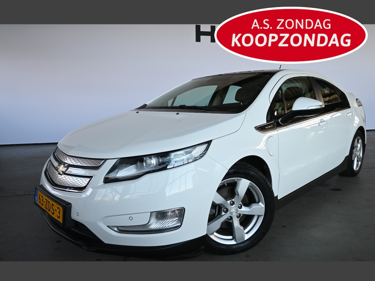 Chevrolet Volt - 1.4 LTZ Navigatie Airco Cruise control PDC Lederen Stoelverwarming Inruil Mogelijk! - AutoWereld.nl