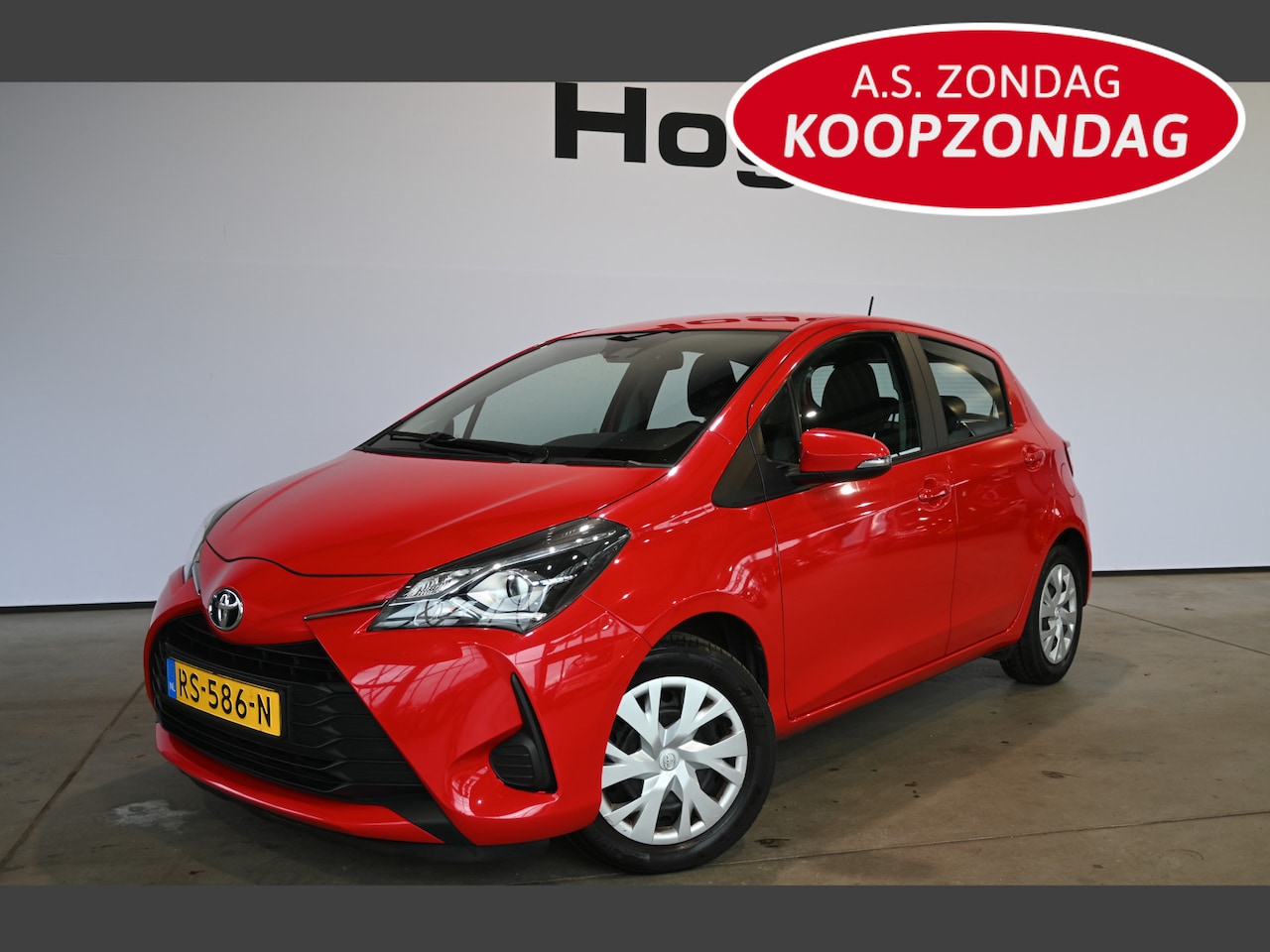 Toyota Yaris - 1.0 VVT-i Aspiration Airco ECC Cruise control Navigatie 1e Eigenaar Inruil mogelijk - AutoWereld.nl