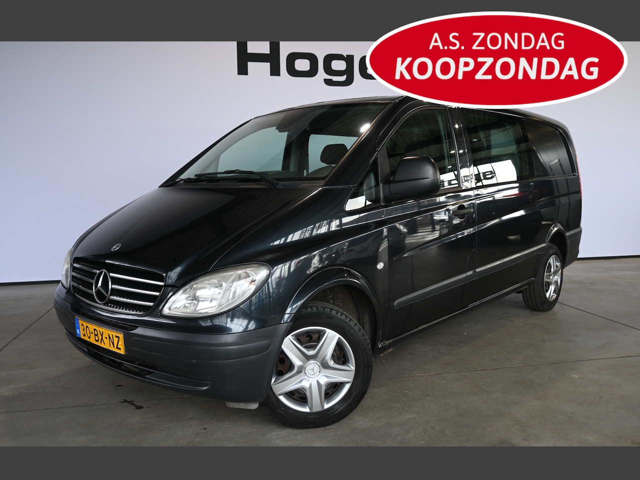 Mercedes-Benz Vito - 111 CDI 320 Automaat Lang DC luxe Airco Cruise control Trekhaak Licht metaal MARGE INruil - AutoWereld.nl