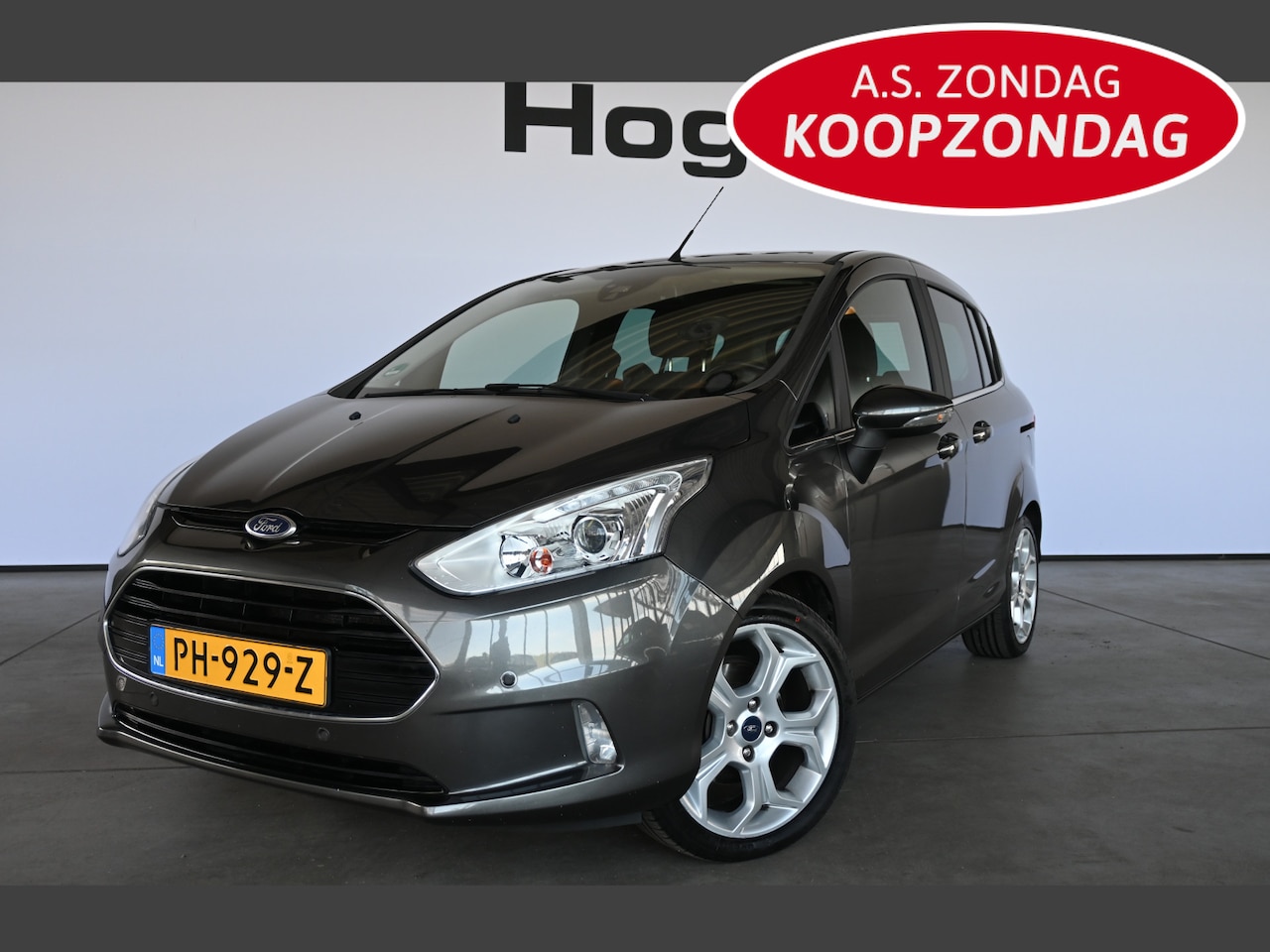 Ford B-Max - 1.6 TI-VCT Titanium BTW Automaat Ecc Navigatie 1e Eigenaar Inruil Mogelijk! - AutoWereld.nl