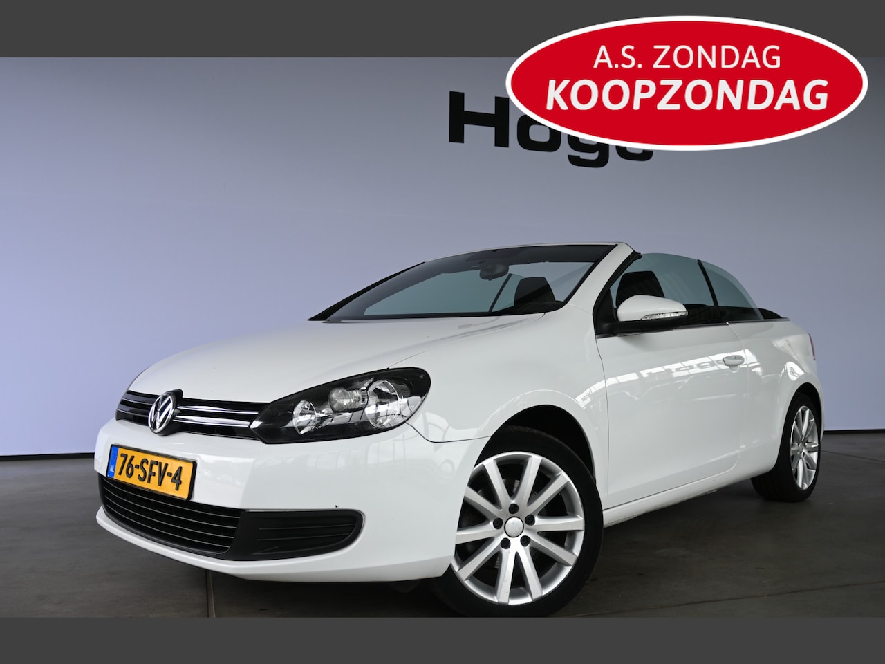 Volkswagen Golf Cabriolet - 1.2 TSI BlueMotion Airco Cruise Control LED Goed Onderhouden! Inruil Mogelijk! - AutoWereld.nl