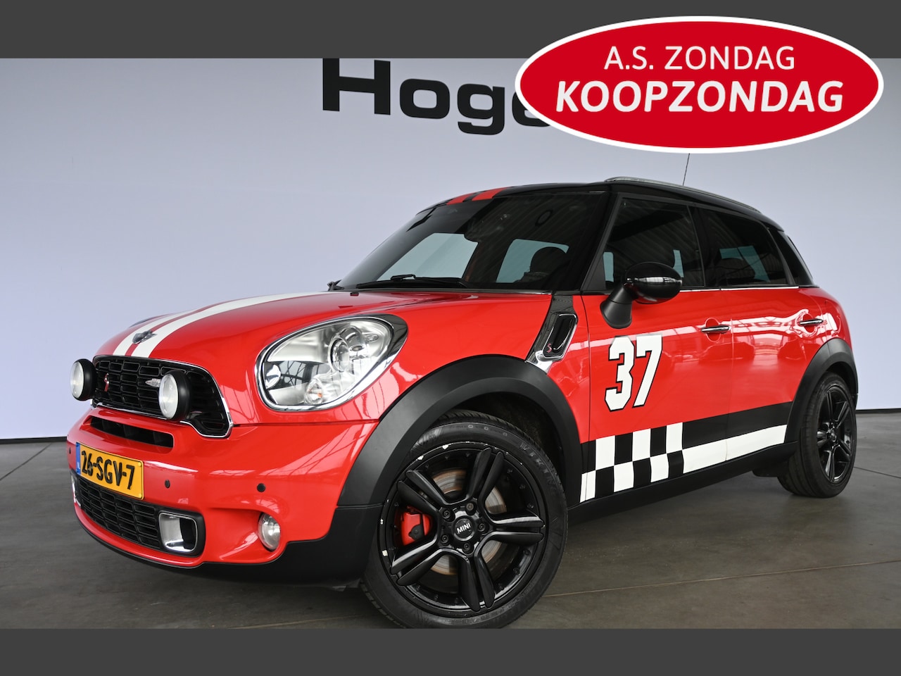 MINI Countryman - Mini 1.6 Cooper S Chili Ecc Leder Stoelverwarming Rijklaarprijs Inruil Mogelijk! - AutoWereld.nl