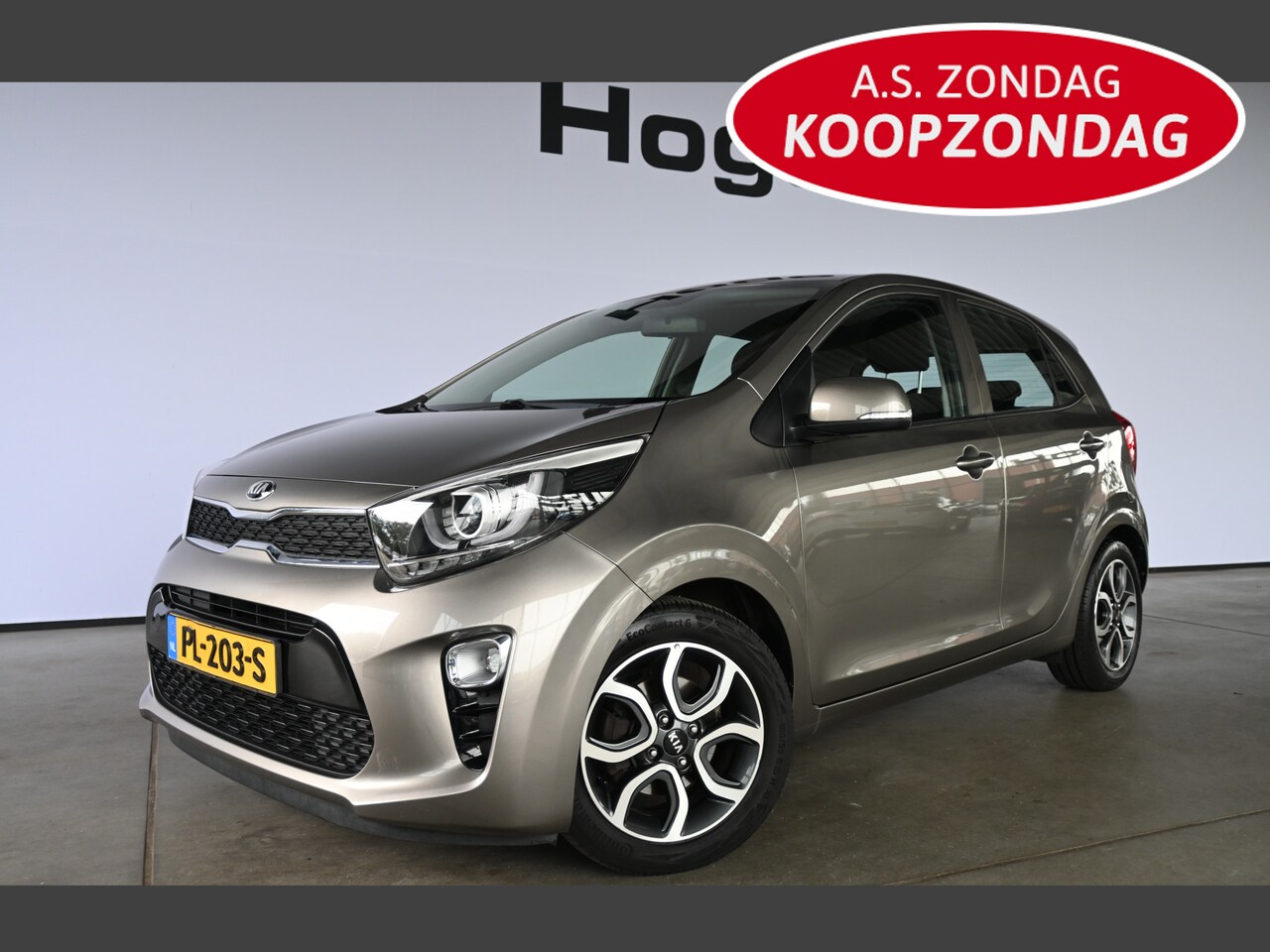 Kia Picanto - 1.0 CVVT First Edition Airco ECC Cruise control Navigatie Camera Licht metaal Inruil mogel - AutoWereld.nl