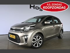 Kia Picanto - 1.0 CVVT First Edition Airco ECC Cruise control Navigatie Camera Licht metaal Inruil mogel