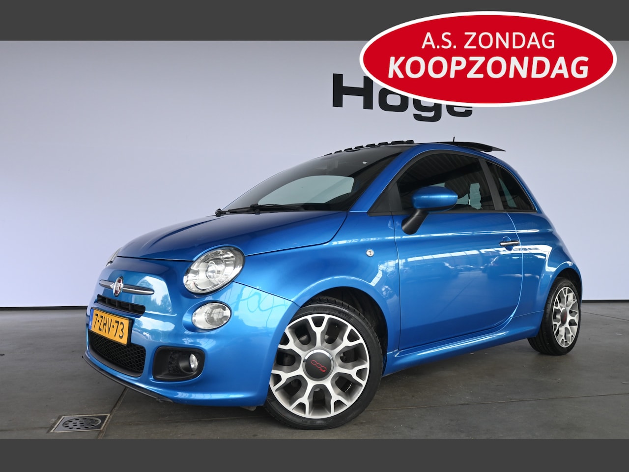 Fiat 500 - 0.9 TwinAir Turbo 500S Automaat Ecc Panoramadak Goed Onderhouden! Inruil Mogelijk! - AutoWereld.nl