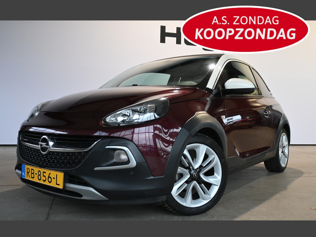 Opel ADAM - 1.0 Turbo Rocks ECC Cruise control Open dak Navigatie 1e Eigenaar Licht metaal Inruil moge - AutoWereld.nl