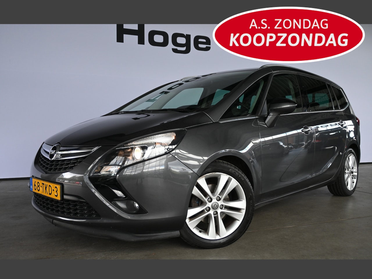 Opel Zafira Tourer - 1.4 Edition 7p. Ecc Navigatie LED 100% Onderhouden! Inruil Mogelijk! - AutoWereld.nl