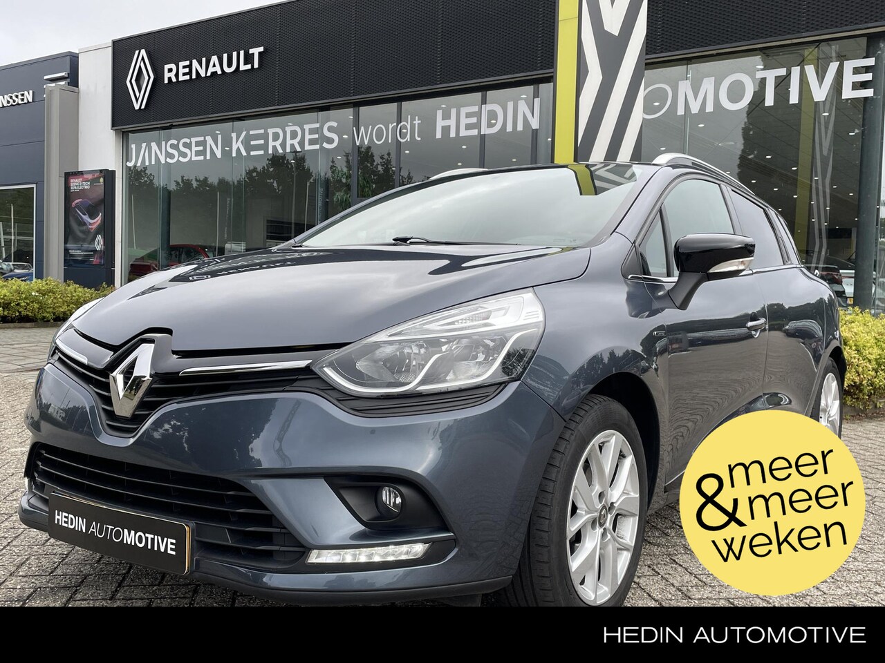 Renault Clio Estate - 90PK TCe Limited "Airco, Cruise, Navi, Sensoren Achter" - AutoWereld.nl