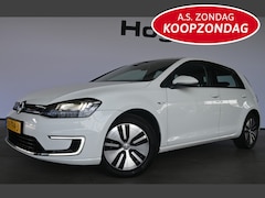 Volkswagen e-Golf - Automaat Ecc Navigatie LED Cruise Control 2000 Euro Subsidie Inruil Mogelijk