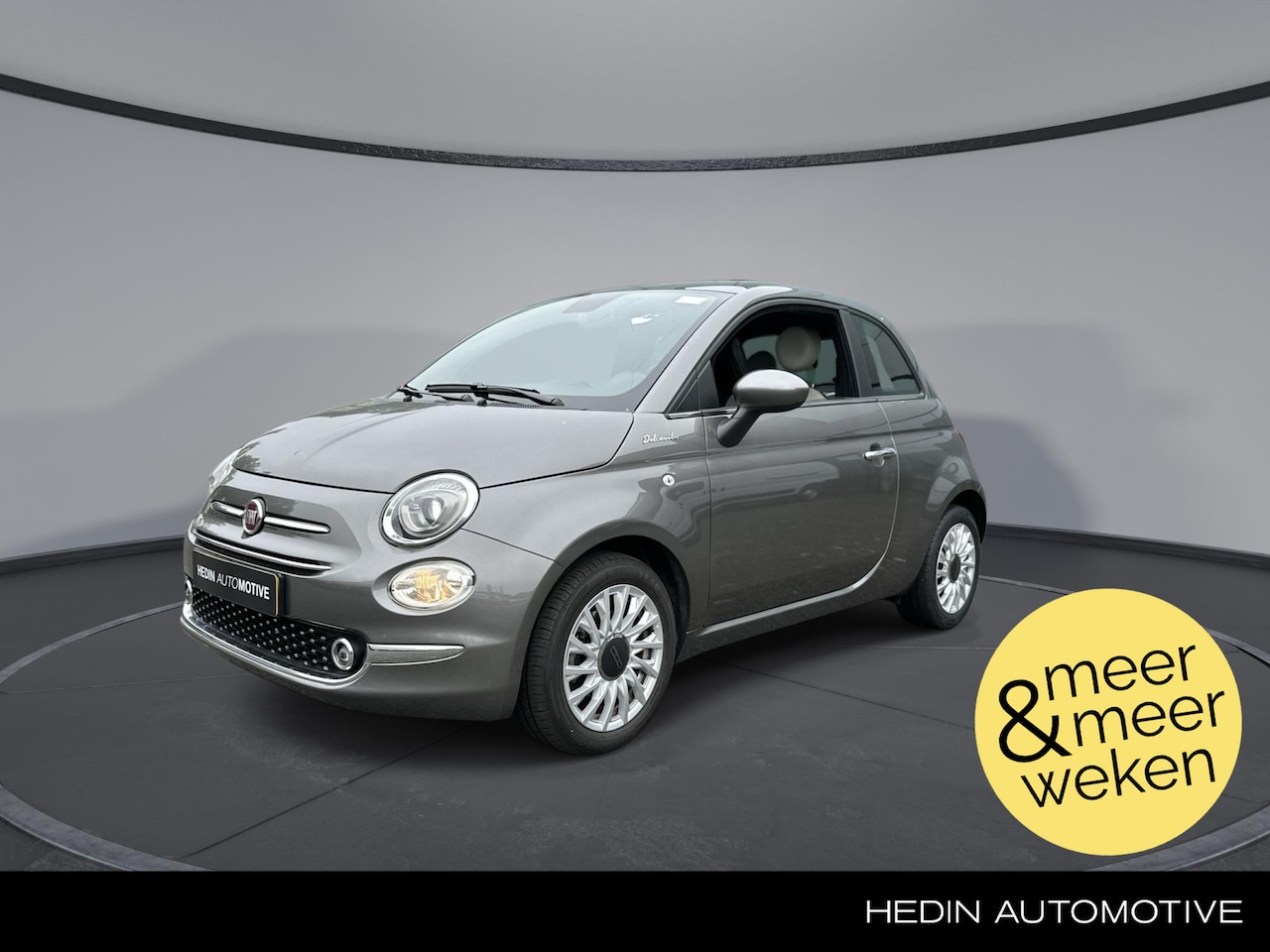 Fiat 500 - 1.0 Hybrid DOLCEVITA | PANORAMADAK | NAVIGATIE | APPLE CARPLAY/ANDROID AUTO | AIRCO | HALF - AutoWereld.nl