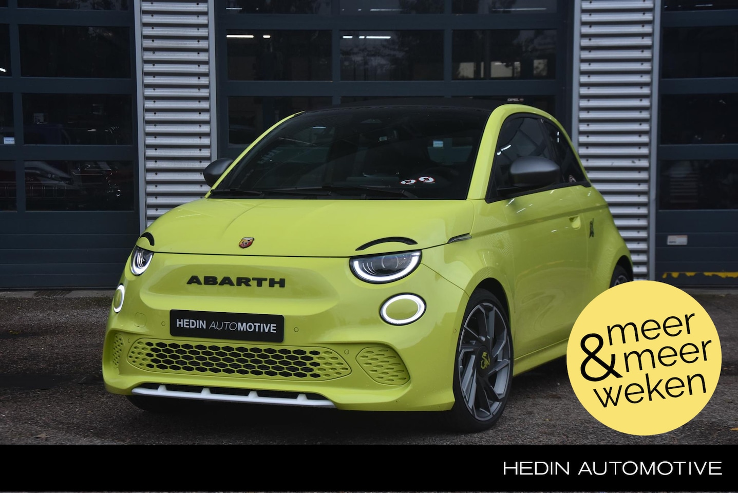 Abarth 500 - 500C Turismo 42 kWh | SCORPION | Alcantara | 360° Camera | 18'' LMV - AutoWereld.nl