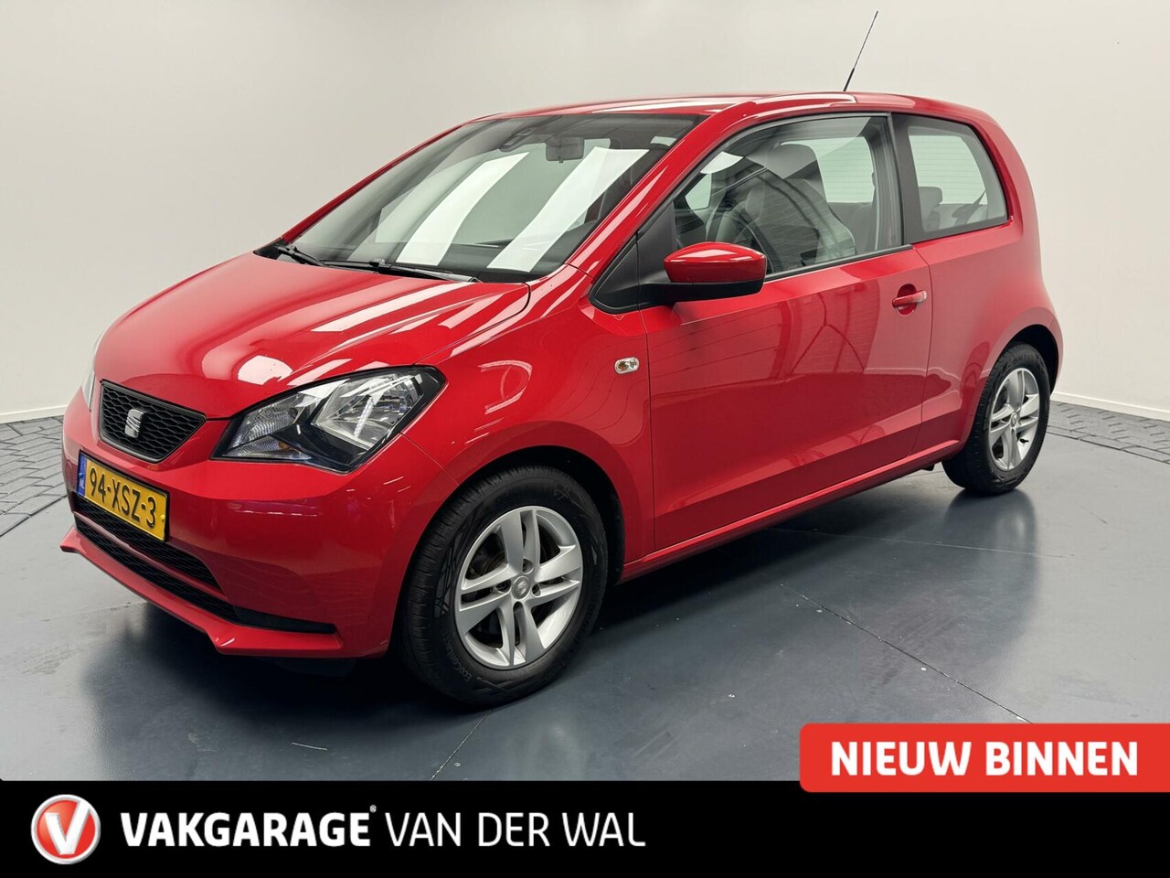 Seat Mii - 1.0i Style Airco-Cr.contr-Pdc-Lm.velgen - AutoWereld.nl