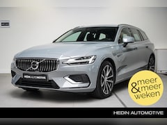 Volvo V60 - T6 Essential Bright Plug In Hybride AWD 350PK| Leder Interieur | Driver Assist | Climate P