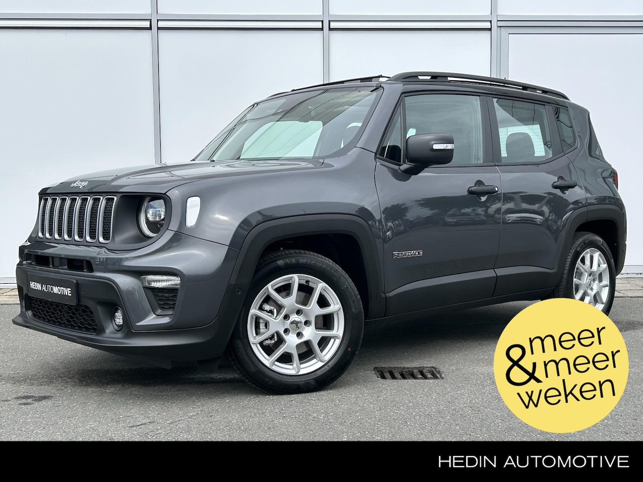 Jeep Renegade - 1.5T e-Hybrid Altitude | NIEUW UIT VOORRAAD | SCHUIFDAK | NAVIGATIE | CAMERA | LED | PARKE - AutoWereld.nl