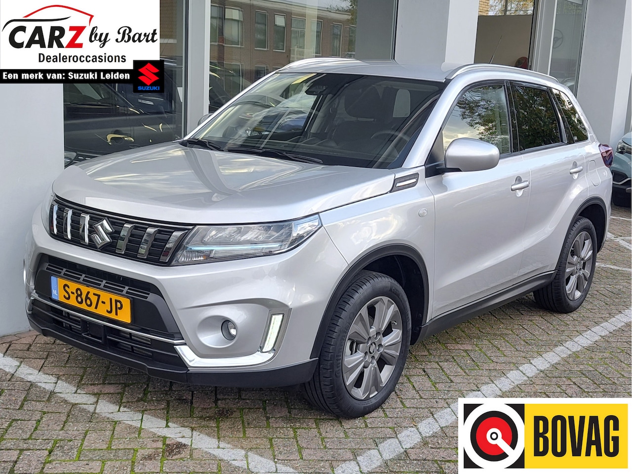 Suzuki Vitara - 1.4 BOOSTERJET SELECT SMART HYBRID Navi | Camera | Stoelverwarming | Android/Carplay - AutoWereld.nl