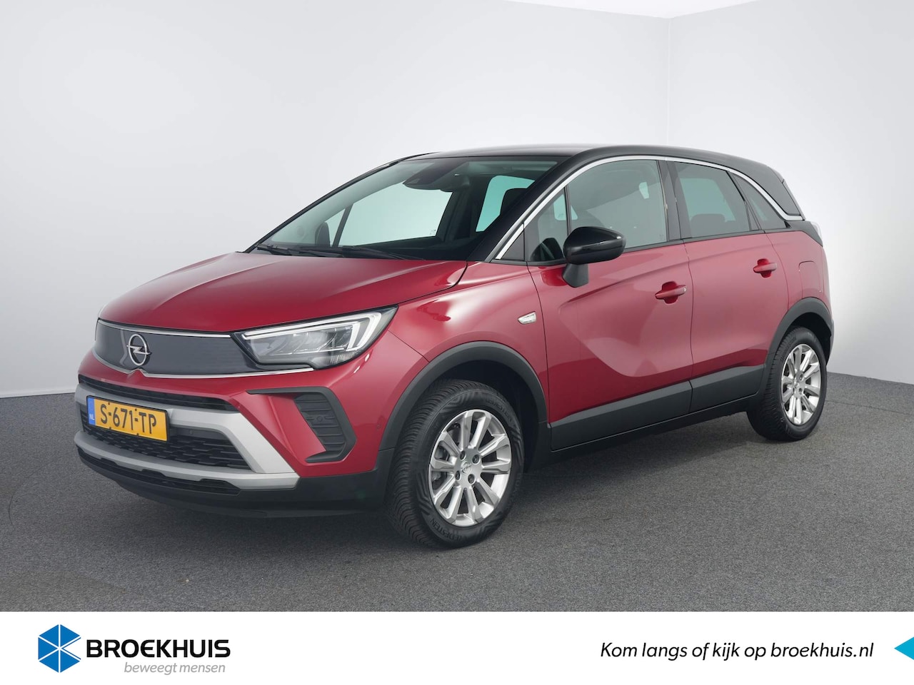 Opel Crossland - 1.2 Turbo Elegance | Automaat | Stoel+ Stuur verwarming | - AutoWereld.nl