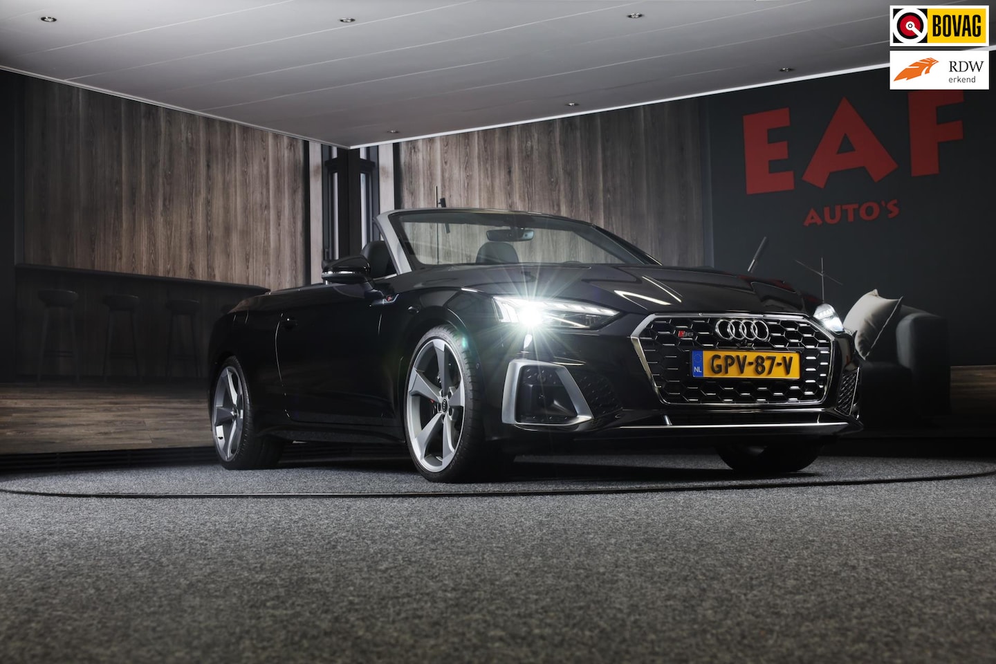 Audi S5 - Cabriolet 3.0 TFSI S5 Quattro S Line / ACC / AUT / Navi / Leder / Head Up / Leder / 360 Ca - AutoWereld.nl