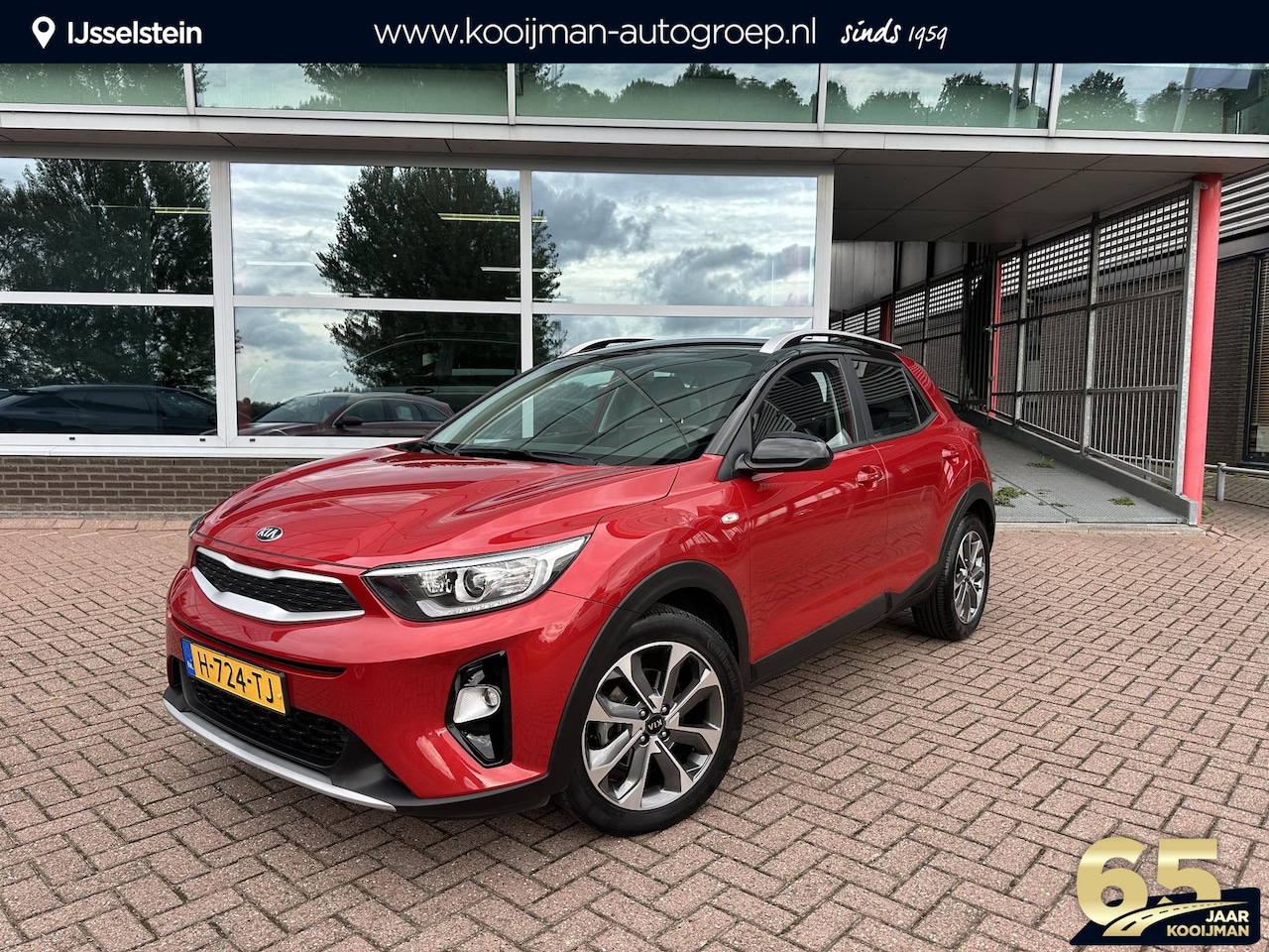 Kia Stonic - 1.0 T-GDi DynamicLine Trekhaak | TWO-Tone - AutoWereld.nl