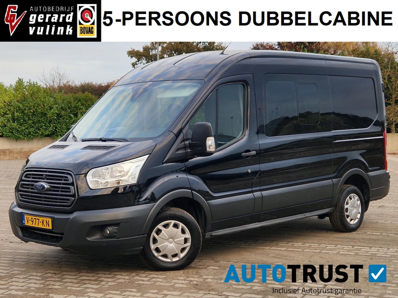 Ford Transit - 2.0 TDCI L2H2 5-PERS DUBBEL CABINE PDC CRUISE - AutoWereld.nl