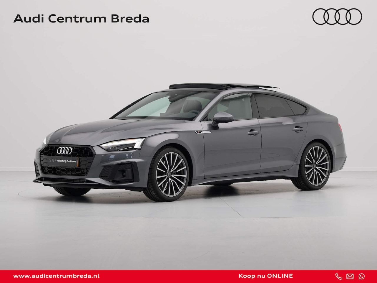 Audi A5 Sportback - 35 TFSI 150pk S-Tronic Advanced Edition Panorama Navigatie Stoelverwarming Camera - AutoWereld.nl