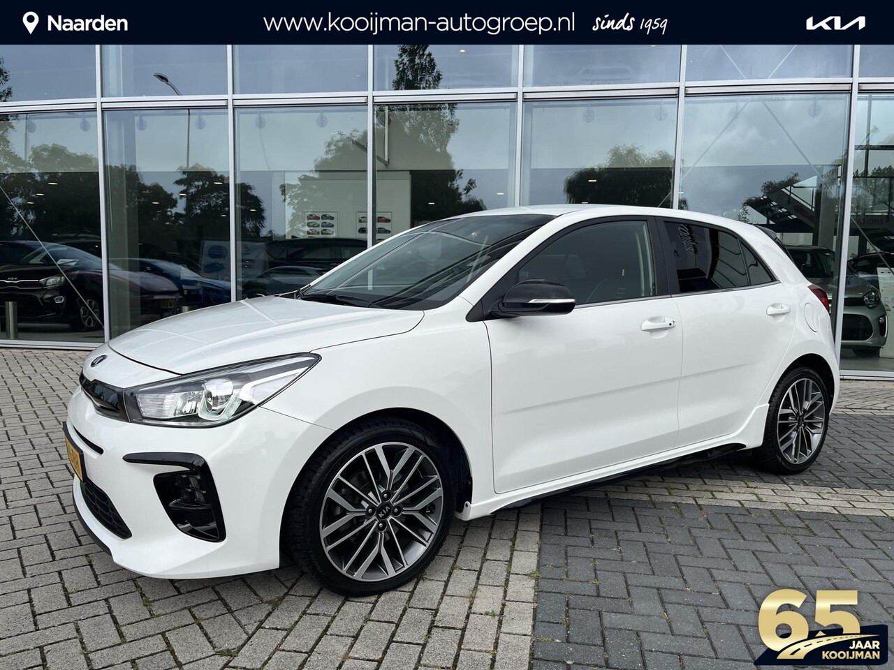 Kia Rio - 1.0 TGDI GT-Line AUTOMAAT | FABRIEKSGARANTIE T/M MEI 2026 of 150.000km | achteruitrij came - AutoWereld.nl