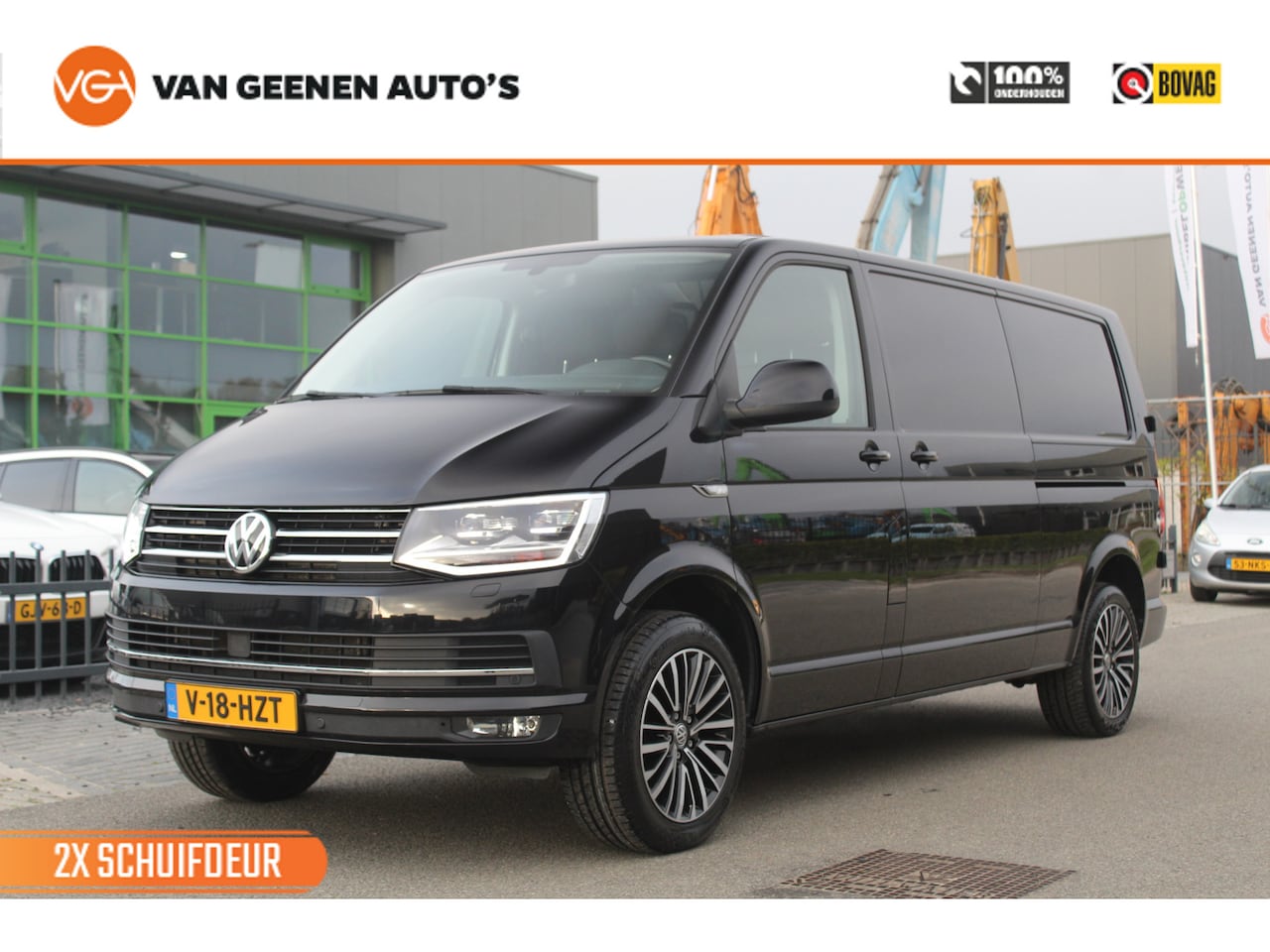 Volkswagen Transporter - 2.0TDI 150Pk L2H1 Highline | Trekhaak | LED - AutoWereld.nl